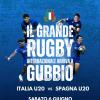 Si disputerà a Gubbio la gara Italia-Spagna di rugby tra nazionali under 20