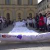 Sabato 16 maggio nuova esposizione dell'Eco-Bandiera Collettiva della Pace di Moira Lena Tassi