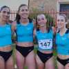 Fantastiche le ragazze dell’Atletica Arcs Cus Perugia, che hanno stabilito il nuovo record umbro della 4x400