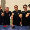 A Montegrillo è festa grossa! La squadra promossa nella C2 di tennistavolo grazie ad un 5-0!