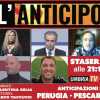 Stasera alle 21.15 in diretta su Umbria Tv c'è "L'Anticipo" con due ex grifoni