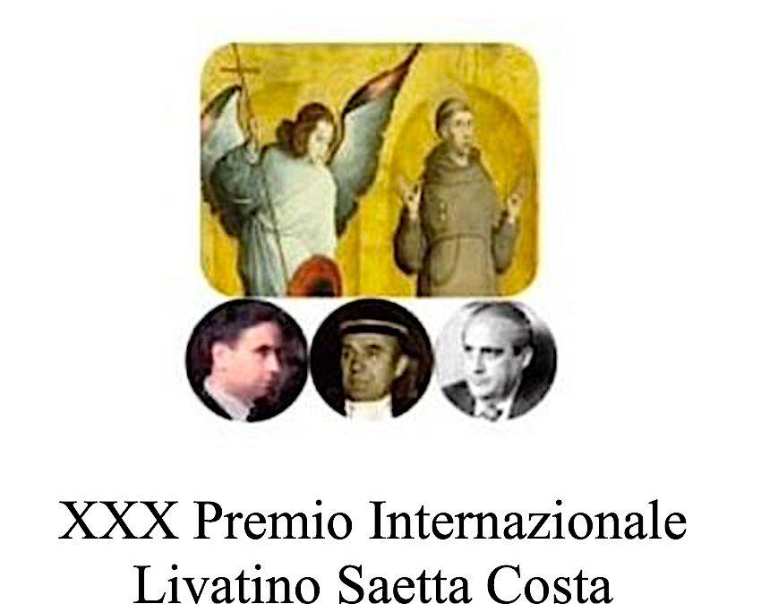 Lunedì 25 a Perugia la trentesima edizione del Premio Internazionale “Livatino Saetta Costa”