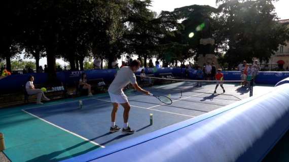 Si è alzato il sipario sulla decima edizione degli Internazionali di tennis "Città di Perugia"