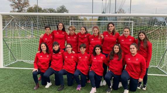 Oggi l'Under 15 del Perugia calcio femminile in campo a Cesena: inizia la terza fase della stagione