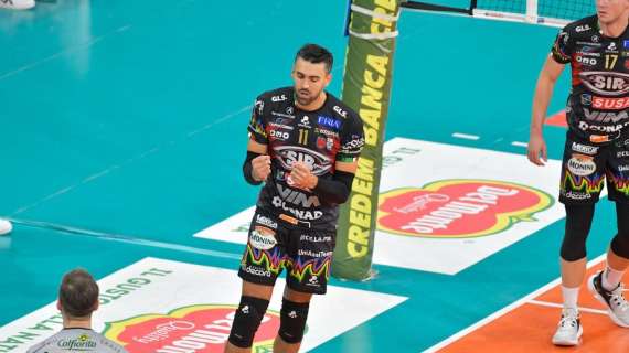 Oggi alle 18 la Sir Susa Vim Perugia in campo a Taranto per la Superlega di volley maschile