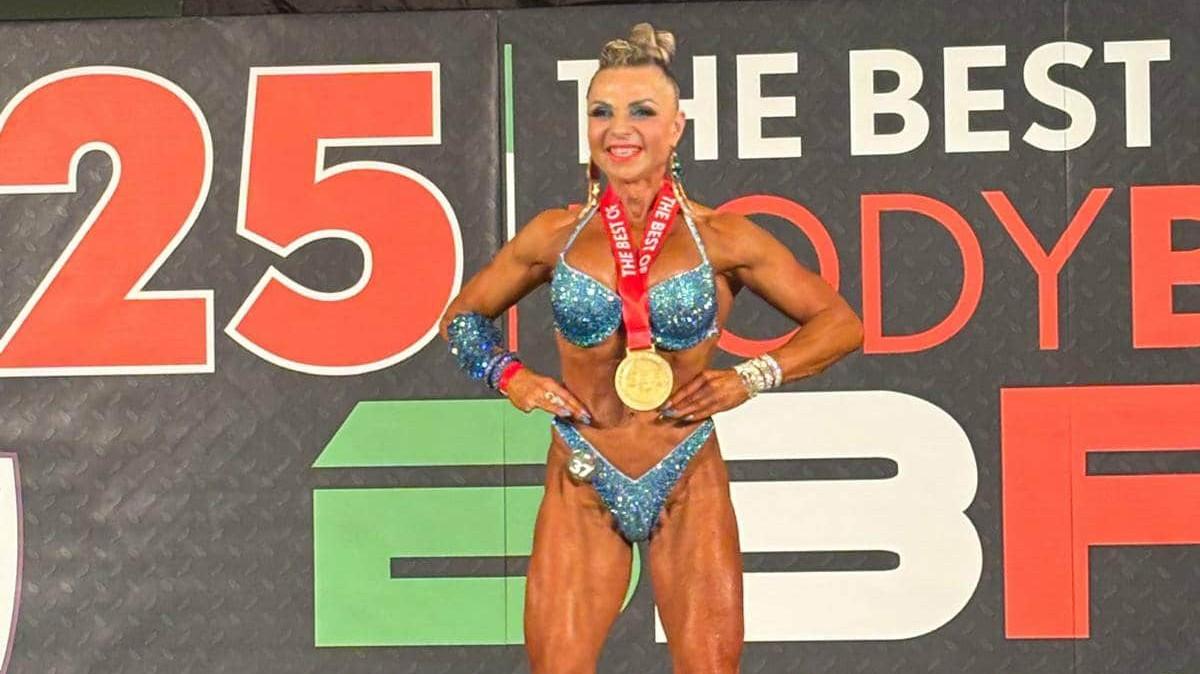 Fantastica! Altro successo per Elena Zinove, che nel body building continua a far sognare l'Umbria