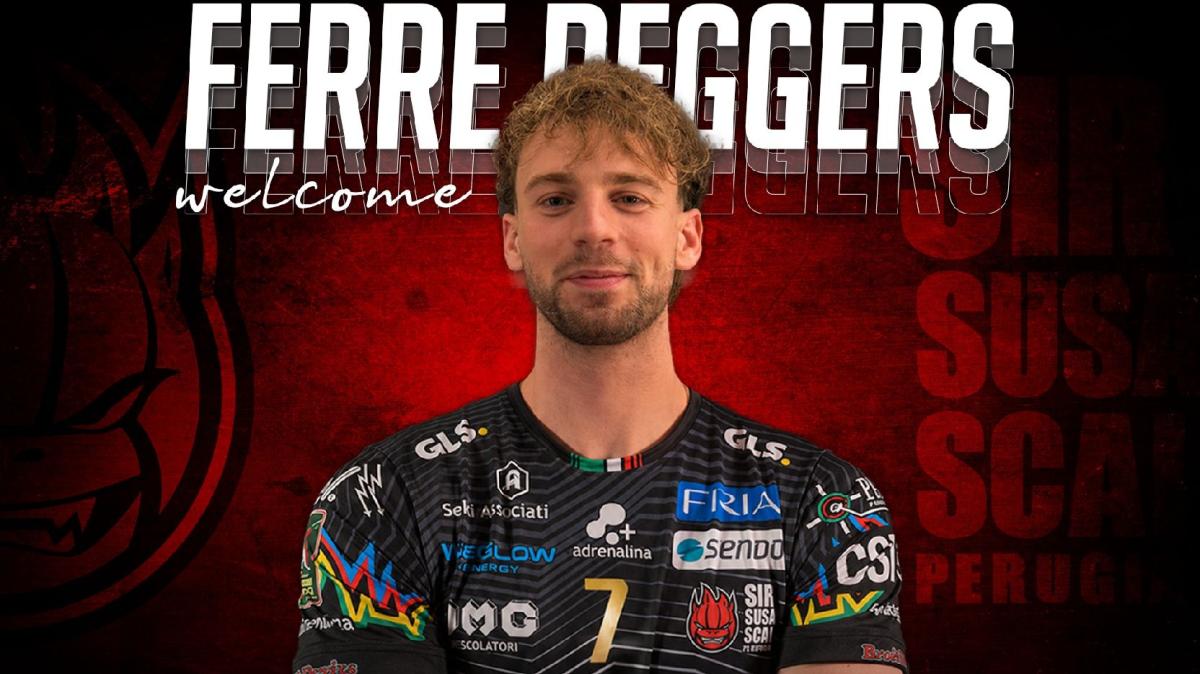 Ferre Reggers è il nuovo opposto della Sir Perugia con il compito di non far rimpiangere Ben Tara