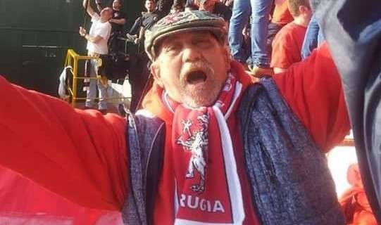 Un giorno triste per Perugia e per il tifo biancorosso: l'amico Aldo Marcugini ci ha lasciato