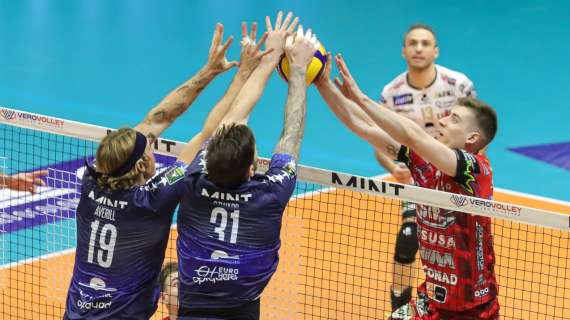 E' il giorno del derby d'Italia di Champions di volley maschile: alle 20.30 si gioca l'andata di Monza-Perugia!