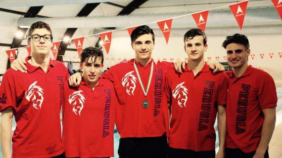 Grazie a Giulio la Libertas Rari Nantes Perugia festeggia il podio ai campionati italiani
