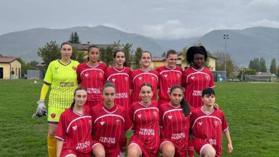 Il Perugia calcio femminile vince (5-3) a Gualdo Tadino dopo esser stata sotto di due reti