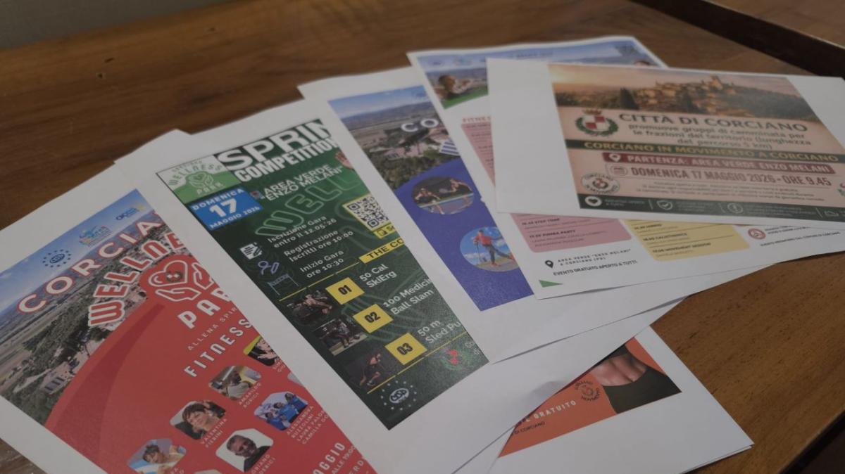 Il 17 maggio la prima edizione di "Corciano Wellness Park" per "allenare spirito e corpo"