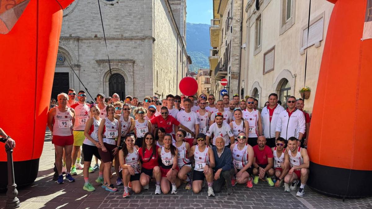 In archivio con un gran successo la "Sfacchinata", gara podistica disputata a Gualdo Tadino