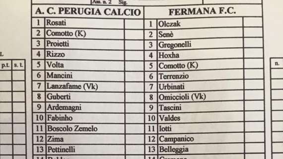 Perugia - Fermana 4-1: un buon Grifo, con la grande rivelazione che si chiama Drolè!