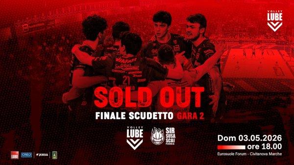 L'appello per Gara 2 della finale scudetto della Sir! "Non andate a Civitanova senza biglietto, il palasport è sold out!"