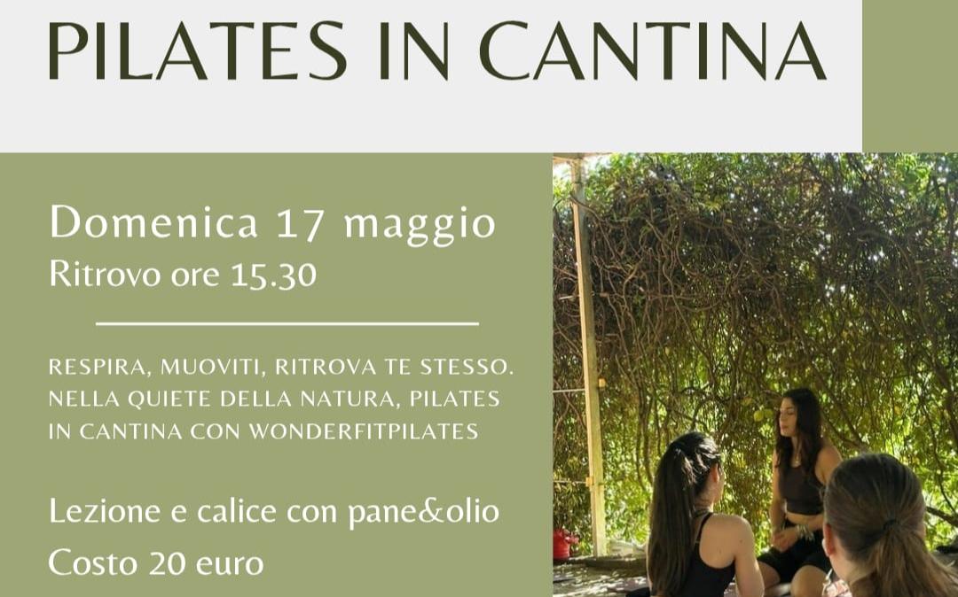 Torna il pilates tra i filari: il 17 maggio con Agnese Belardi alla Cantina Carini di Colle Umberto 