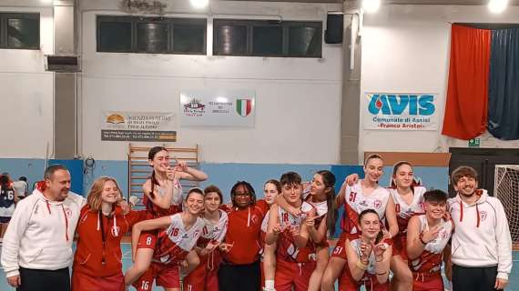 L' Under 17 femminile della Pallacanestro Perugia fa suo il derby contro Terni