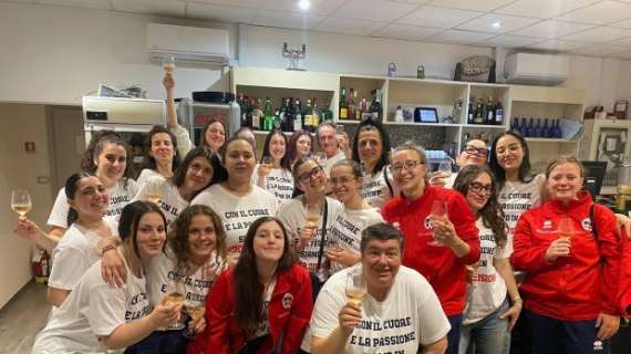 La Pietralunga Volley in festa per la promozione in Prima divisione femminile