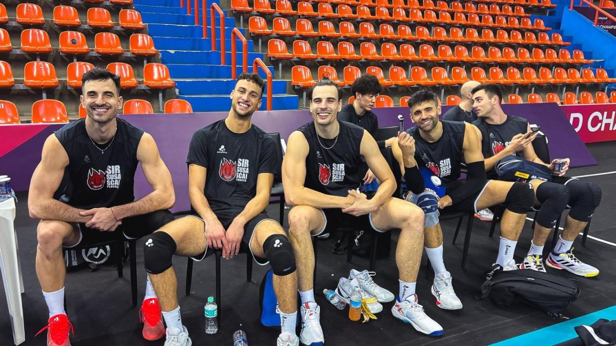 Oggi pomeriggio la Sir Perugia esordisce nel Mondiale per Club