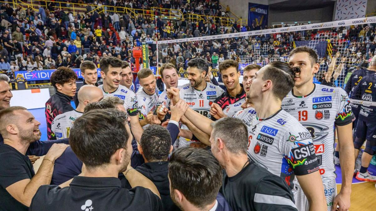 La Sir Perugia qualificata alla prossima Champions League ed intanto mercoledì sera giocherà in casa