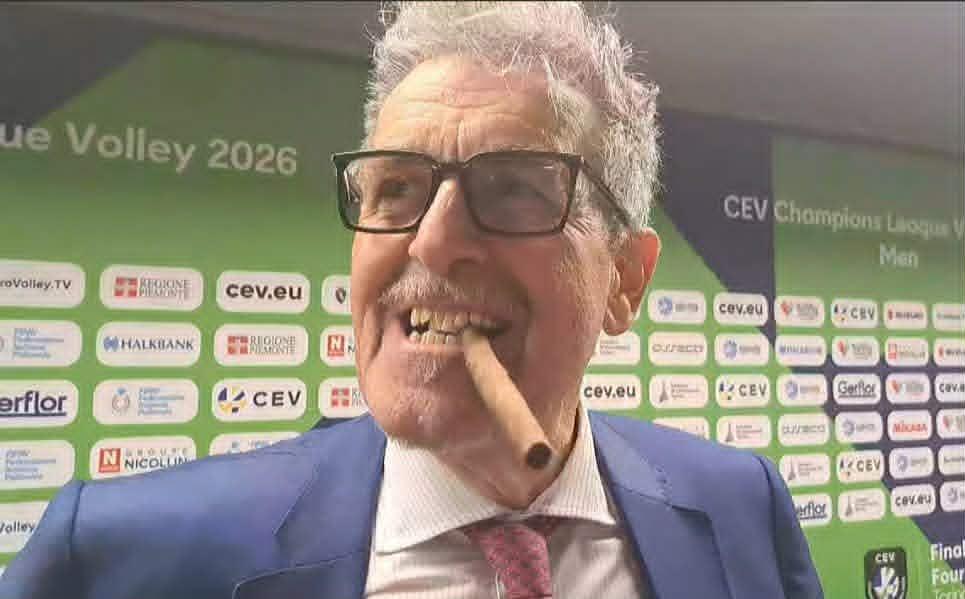 "Dopo la Champions League della Sir ora si va ad Ibiza a festeggiare!" Il presidente Gino Sirci offre a tutti la vacanza!