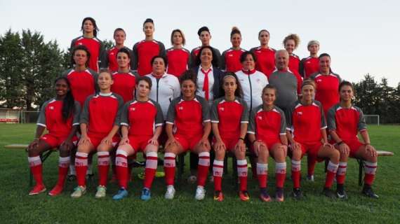 Nel calcio femminile la Grifo Perugia vince 7-0 a Pisa