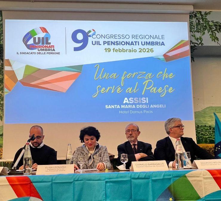 Elisa Leonardi confermata segretaria generale della Uil Pensionati dell’Umbria 