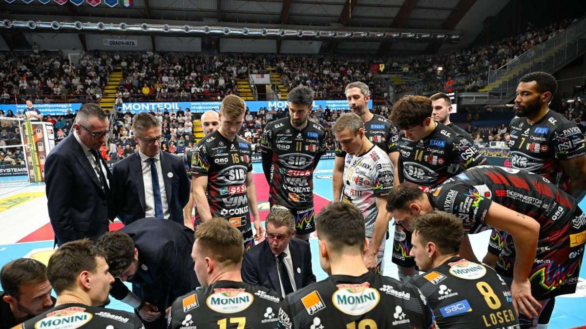 Domenica la Sir Susa Vim Perugia in casa contro Monza per difendere il primato in classifica