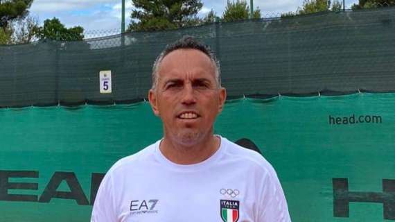 Il perugino Roberto Tarpani guiderà l'Italia del tennis ai Giochi del Mediterraneo 