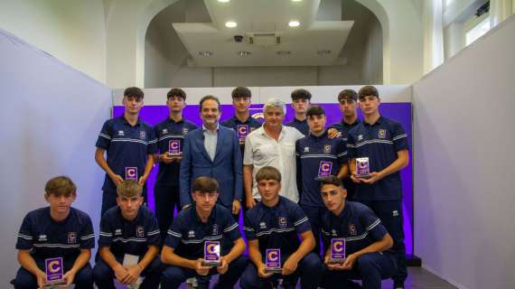 E' del Perugia il miglior difensore Under 16! Lo ha premiato la Lega Pro: complimenti Giorgio!