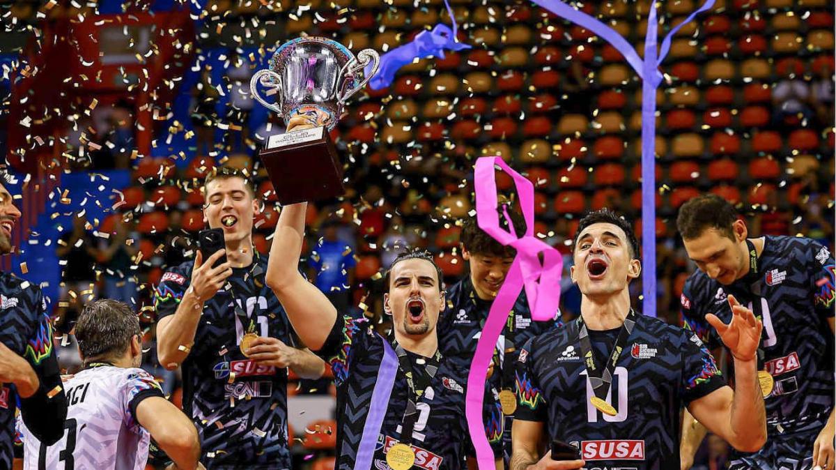 Così è andata la partita di ieri sera della Sir Perugia contro Osaka nella finale del Mondiale per Club