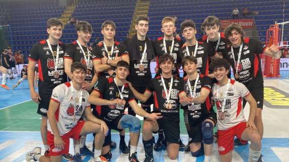 Si va chiudendo la stagione delle giovanili del volley della Sir Safety Perugia