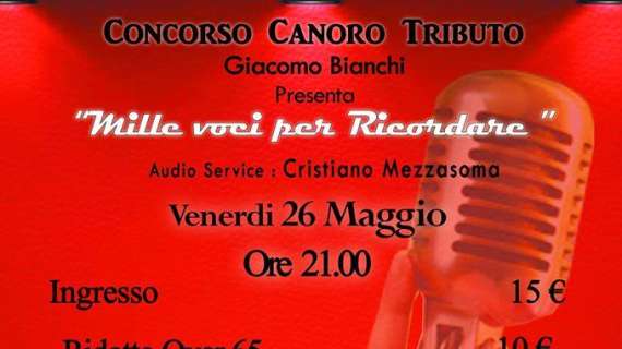 Venerdì a Perugia c'è "Mille voci per ricordare": appuntamento al Teatro Franco Bicini 
