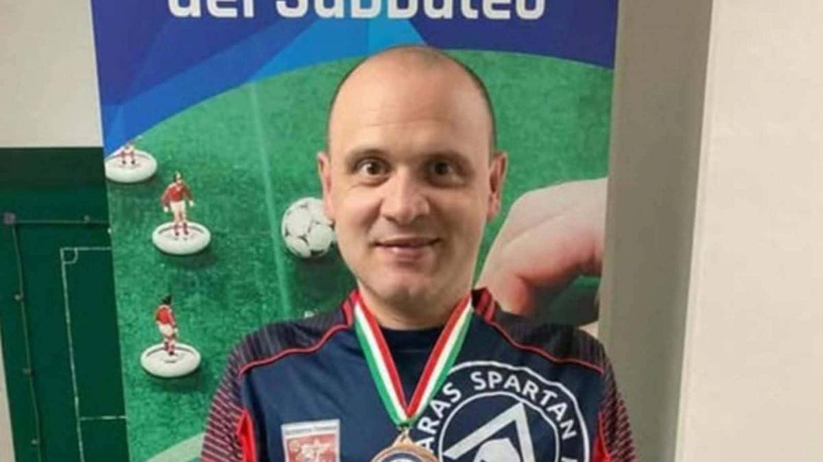 L'umbro Marco Perotti impegnato il 18 e 19 aprile nel doppio torneo di subbuteo di Roma