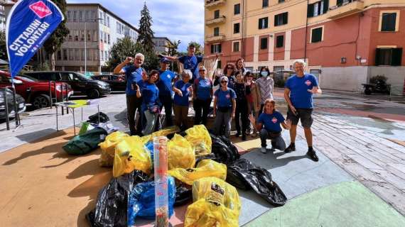 Una domenica al parco Chico Mendez di Perugia per l'attività di plogging