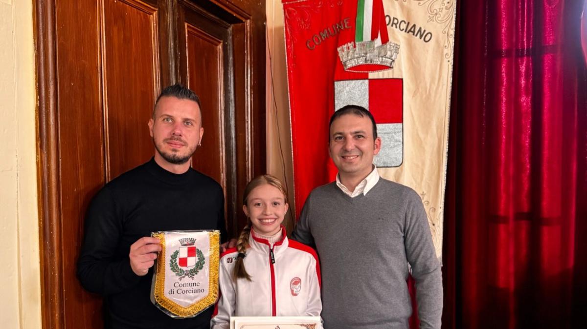 Ma che brava la corcianese Ginevra Baglioni! Una promessa nazionale della ginnastica ritmica