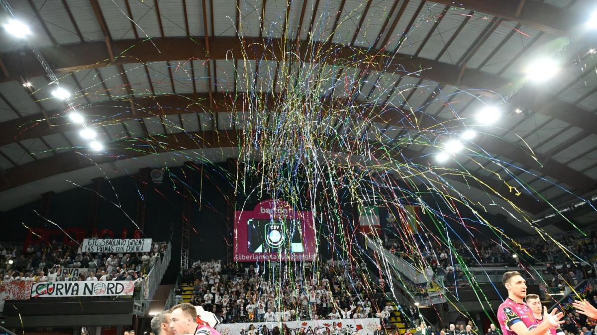 Così la partita di ieri sera della Sir Perugia vinta contro Las Palmas in Champions League