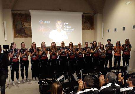 Presentata la Bartoccini Perugia in vista del prossimo campionato di A1 femminile di volley