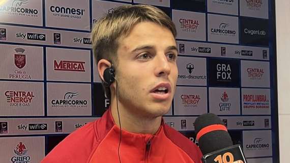 "Il mercato? Non ho alcuna intenzione di lasciare il Perugia e penso di averlo dimostrato sul campo"