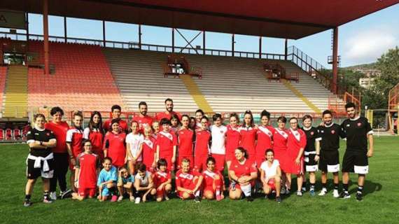 Soddisfazione per l'Open Day ella scuola calcio del Perugia allo Stadio Curi
