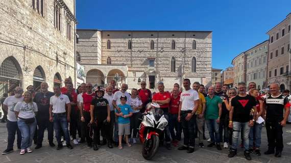 Grande partecipazione a Perugia al raduno in memoria di Eros Celaia, deceduto nel 2011