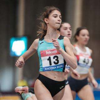 Solo applausi per la perugina Margherita Castellani, l'Under 18 oggi più veloce in Italia!