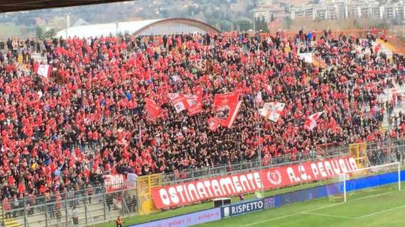 Perugia-Foggia 2-0: il tabellino della gara 
