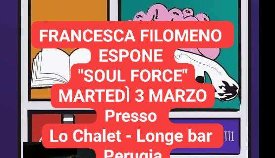 Francesca Filomeno torna ad esporre a Perugia le tavole del proprio fumetto "Soul Force (Potere dell'anima)"