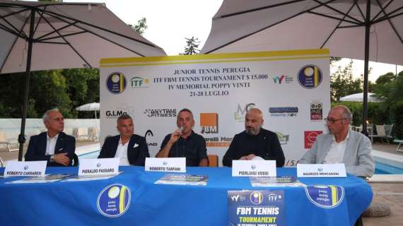 A Perugia va avanti allo Junior Tennis Club il torneo Itf "Memorial Poppy Vinti"