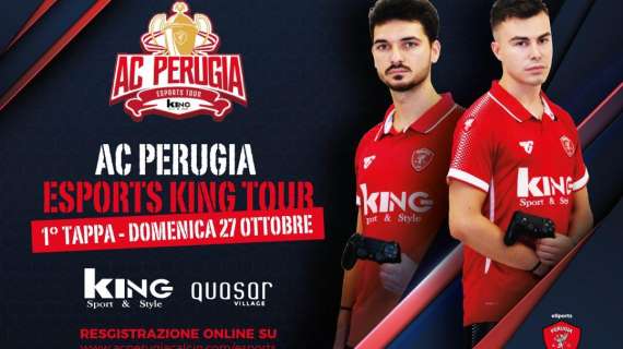 Il 27 ottobre riparte l'Ac Perugia Esports King Tour