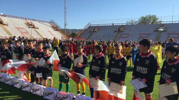Bella festa a Perugia per il gran finale dell'Academy Cup allo Stadio Curi: calcio e divertimento