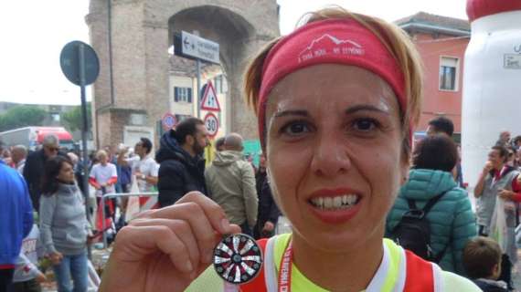 Alla maratona di Milano insieme a Cinzia! Lei è stata scelta come "ambassador" per la gara del 7 aprile 2019