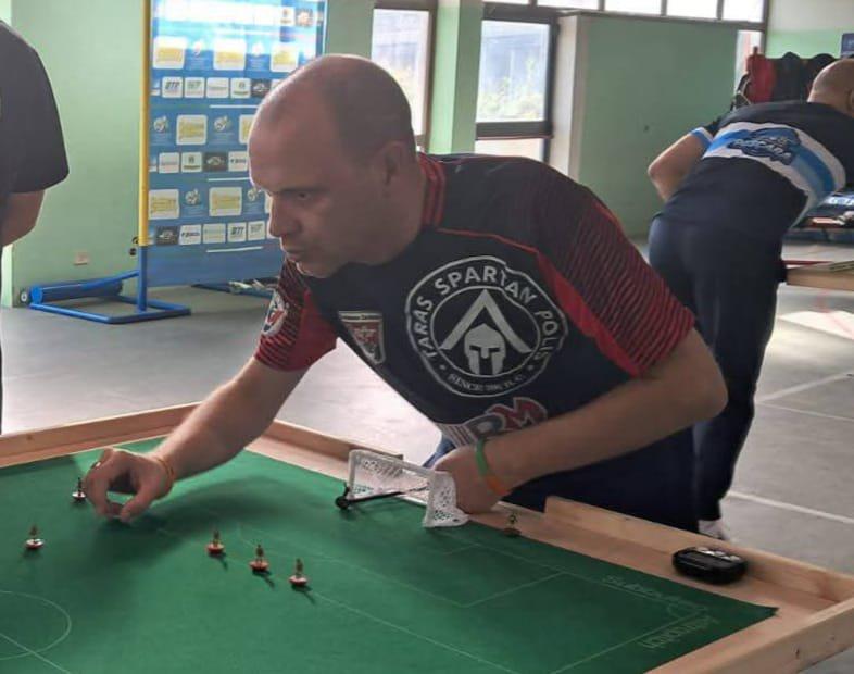 L'Umbria del subbuteo rappresentata a L'Aquila e Roma da Marco Perotti