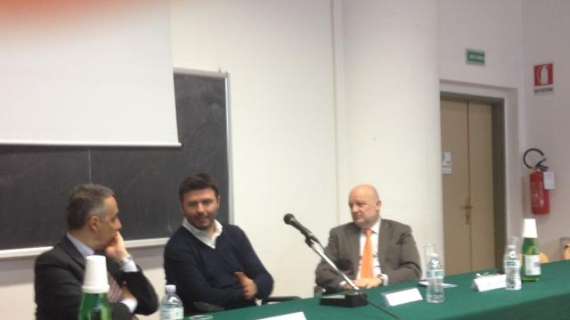 Roberto Goretti in cattedra... come docente per i futuri avvocati